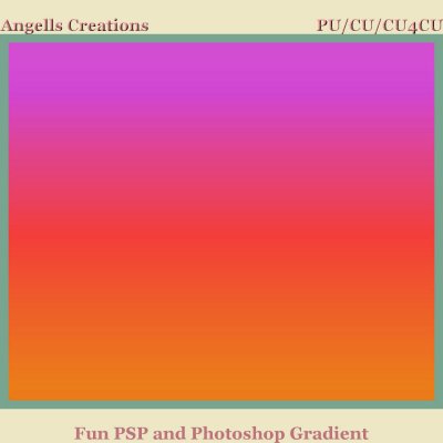 Fun PSP and Photoshop Gradient