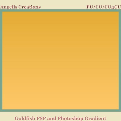Goldfish PSP and Photoshop Gradient