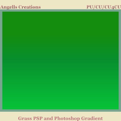 Grass PSP and Photoshop Gradient