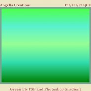 Green Fly PSP and Photoshop Gradient