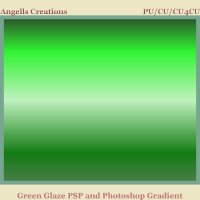 Green Glaze PSP and Photoshop Gradient