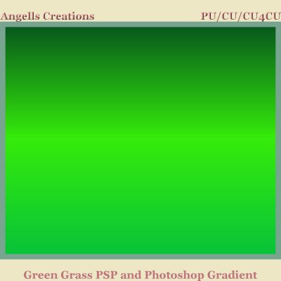 Green Grass PSP and Photoshop Gradient