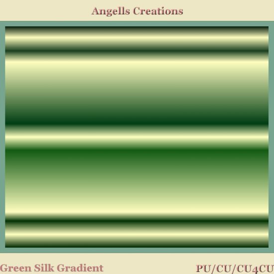 Green Silk PSP Gradient - Click Image to Close