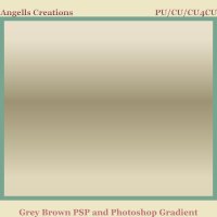 Grey Brown PSP and Photoshop Gradient