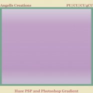 Haze PSP and Photoshop Gradient