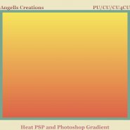 Heat PSP and Photoshop Gradient