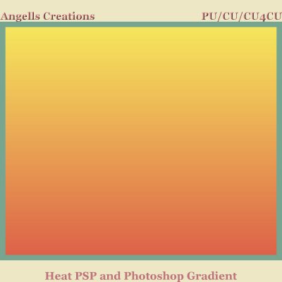 Heat PSP and Photoshop Gradient