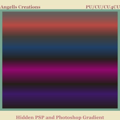 Hidden PSP and Photoshop Gradient