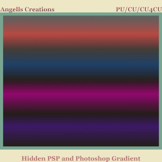 Hidden PSP and Photoshop Gradient - Click Image to Close