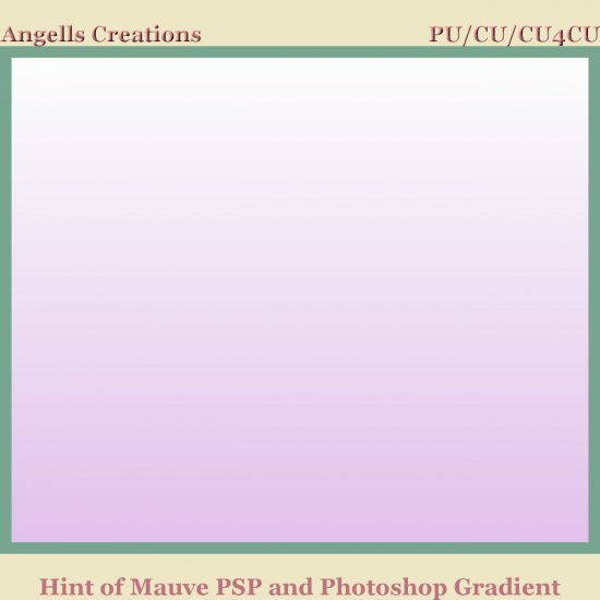 Hint of Mauve PSP and Photoshop Gradient - Click Image to Close