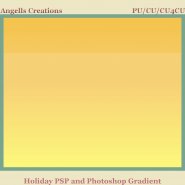 Holiday PSP and Photoshop Gradient