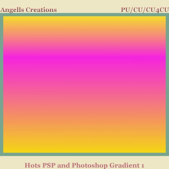 Hots PSP and Photoshop Gradient 1 - Click Image to Close