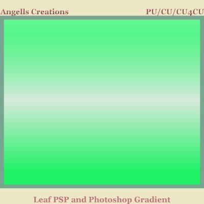 Leaf PSP and Photoshop Gradient