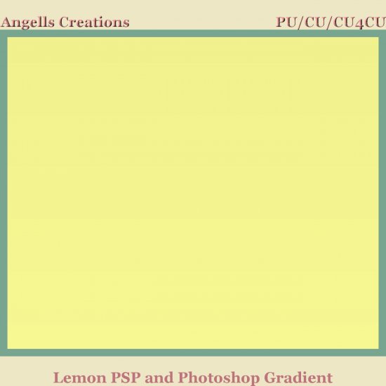 Lemon PSP and Photoshop Gradient - Click Image to Close