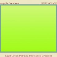 Light Green PSP and Photoshop Gradient