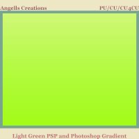 Light Green PSP and Photoshop Gradient