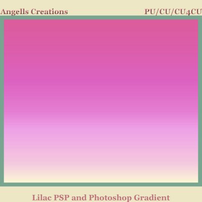 Lilac PSP and Photoshop Gradient