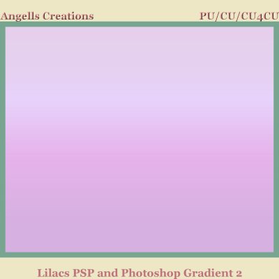 Lilacs PSP and Photoshop Gradient 2