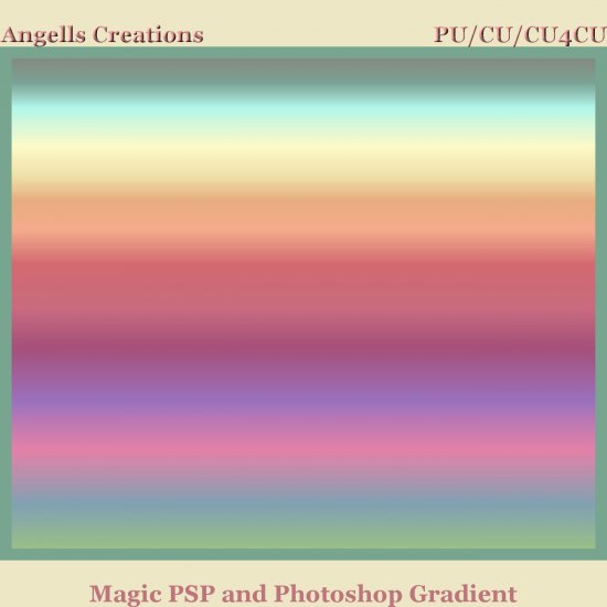 Magic PSP and Photoshop Gradient - Click Image to Close