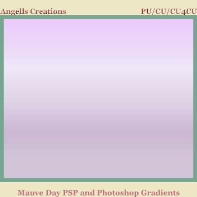 Mauve Day PSP and Photoshop Gradient