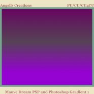 Mauve Dream PSP and Photoshop Gradient 1