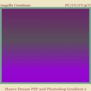 Mauve Dream PSP and Photoshop Gradient 2
