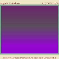 Mauve Dream PSP and Photoshop Gradient 2