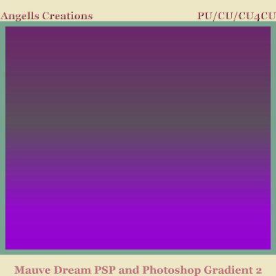 Mauve Dream PSP and Photoshop Gradient 2