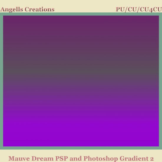 Mauve Dream PSP and Photoshop Gradient 2 - Click Image to Close