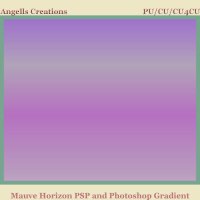 Mauve Horizon PSP and Photoshop Gradient