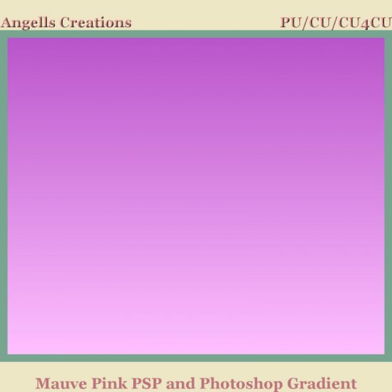 Mauve Pink PSP and Photoshop Gradient - Click Image to Close