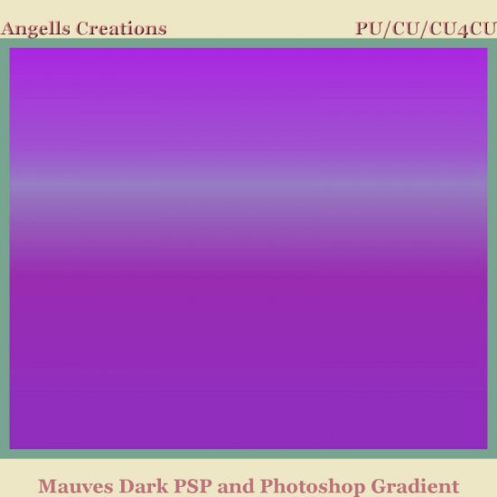 Mauves Dark PSP and Photoshop Gradient - Click Image to Close