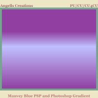 Mauvey Blue PSP and Photoshop Gradient