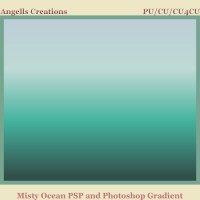 Misty Ocean PSP and Photoshop Gradient