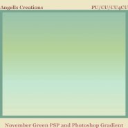 November Green Gradient