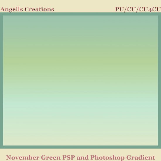 November Green Gradient - Click Image to Close