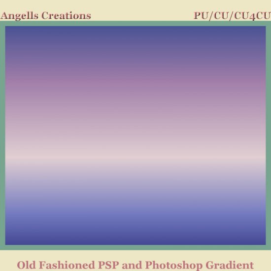 Old Fashioned PSP and Photoshop Gradient - Click Image to Close