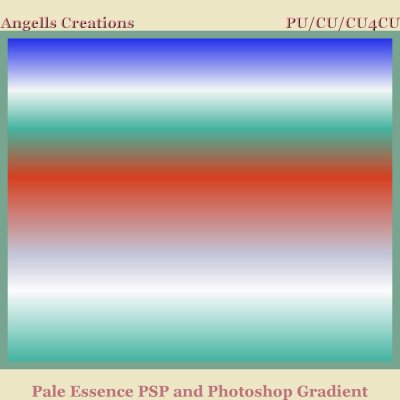 Pale Essence PSP and Photoshop Gradient