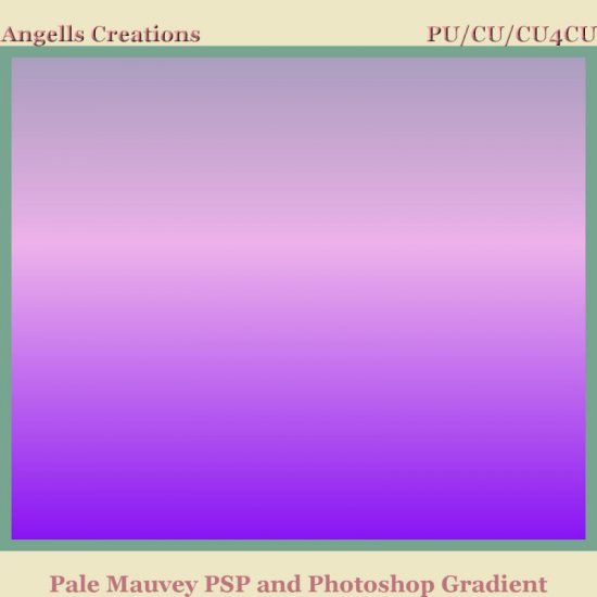 Pale Mauvey PSP and Photoshop Gradient - Click Image to Close