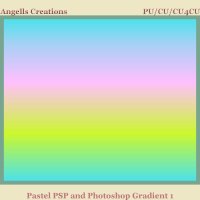 Pastels PSP and Photoshop Gradient 1