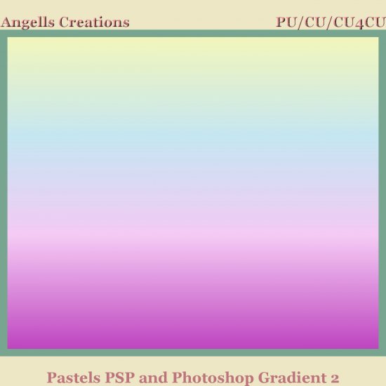 Pastels PSP and Photoshop Gradient 2 - Click Image to Close