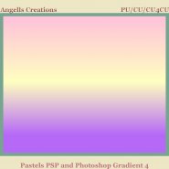 Pastels PSP and Photoshop Gradient 4