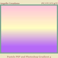 Pastels PSP and Photoshop Gradient 4