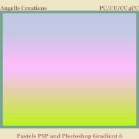 Pastels PSP and Photoshop Gradient 6