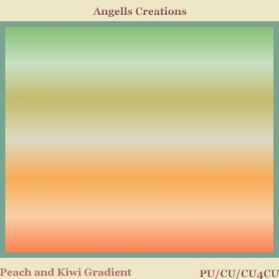 Peach and Kiwi PSP Gradient - Click Image to Close