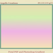Petal PSP and Photoshop Gradient