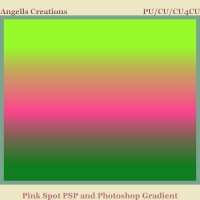 Pink Spot PSP and Photoshop Gradient