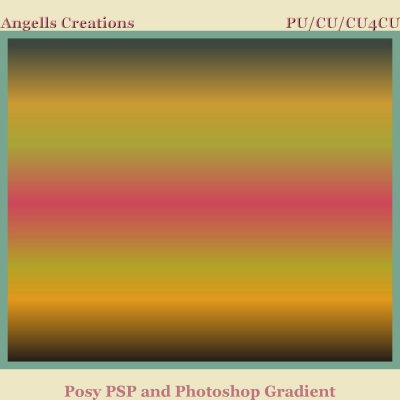 Posy PSP and Photoshop Gradient