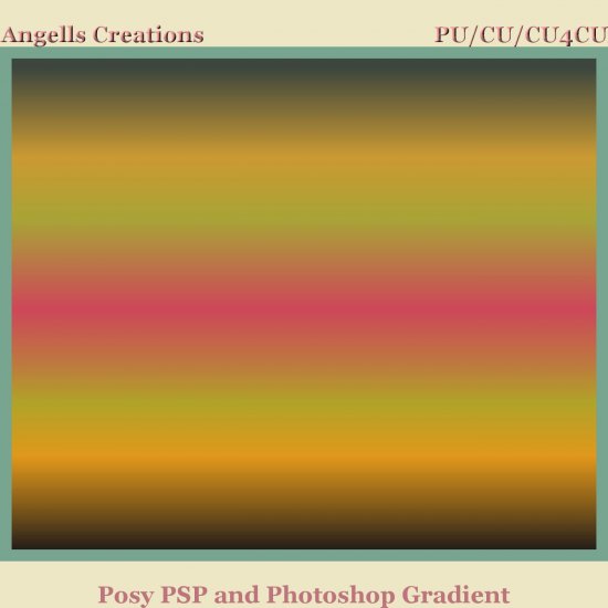 Posy PSP and Photoshop Gradient - Click Image to Close