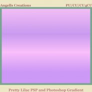 Pretty Lilac PSP and Photoshop Gradient